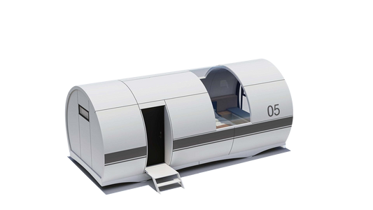 New Design Prefab House Space Capsule Cabin Hotel Container Home Pod Outdoor Mobile Tiny House Luxury Capsule House(O5)