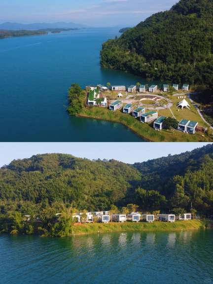 Nuevos planos de diseño de hotel de llegada Casa cápsula espacial Casa cápsula prefabricada Casa contenedor espacial comercial móvil (P7)